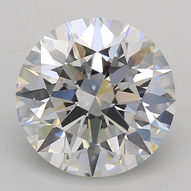 3.04 Carat Round Lab Grown Diamond VS1 G