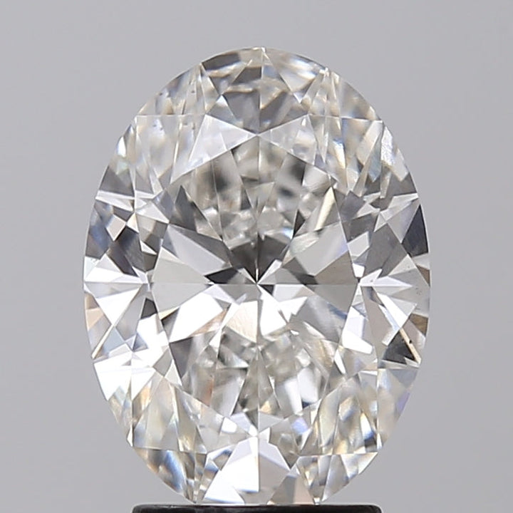 3.05 CT Oval Cut Lab-Grown Diamond, IGI Certified, G Color, VS1 Clarity