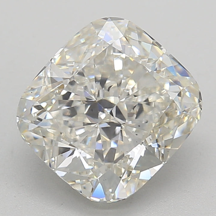 3.05 Carat Cushion Cut Lab Grown Diamond SI1 H