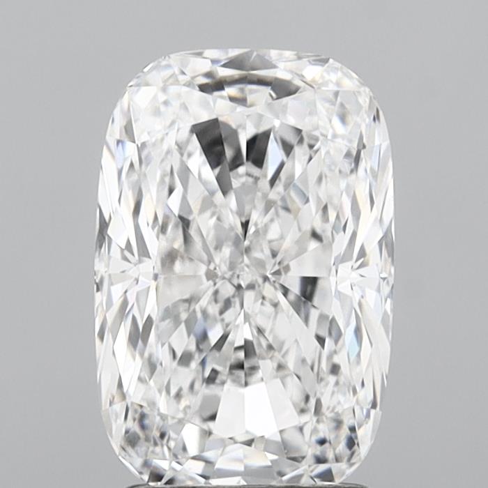 3.05 Carat Cushion Cut Lab Grown Diamond VVS1 D