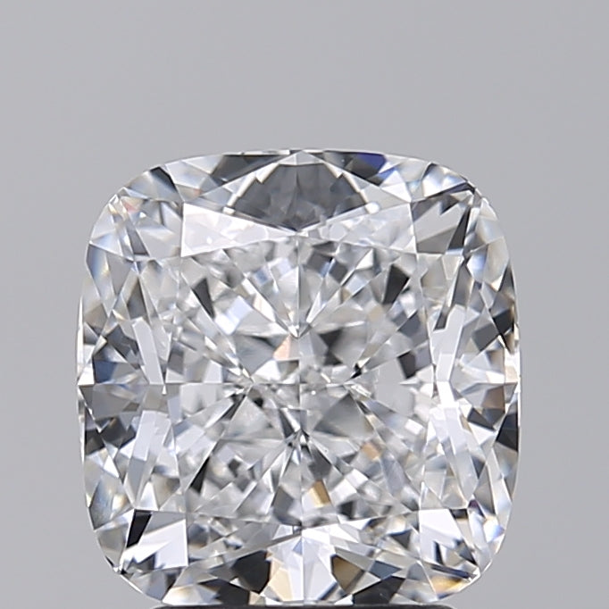 3.05 Carat Cushion Cut Lab Grown Diamond VVS2 D