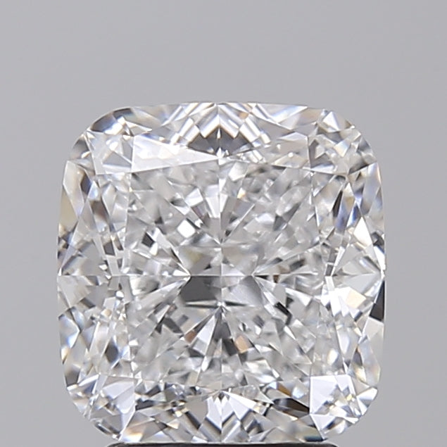 3.05 Carat Cushion Cut Lab Grown Diamond VVS2 E