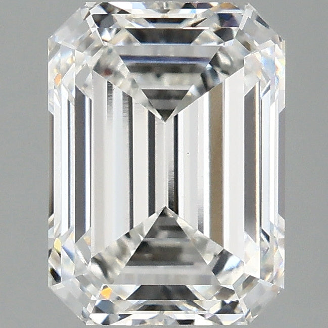 Diamant cultivé en laboratoire taille émeraude de 3,05 carats VS1 E