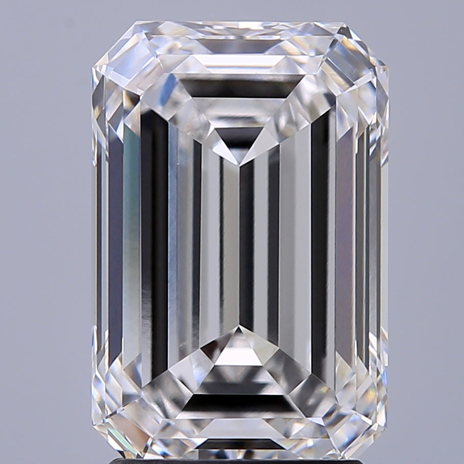3.05 Carat Emerald Lab Grown Diamond VVS1 E