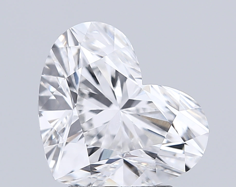3.05 Carat Heart Cut Lab Grown Diamond VS1D