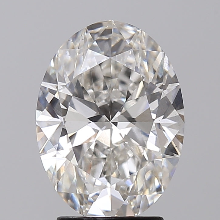 3,05 Karat ovaler, im Labor geschliffener Diamant VS1 G