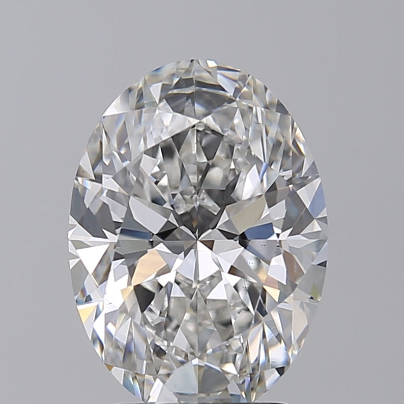3.05 Carat Oval Cut Lab Grown Diamond VS1 G
