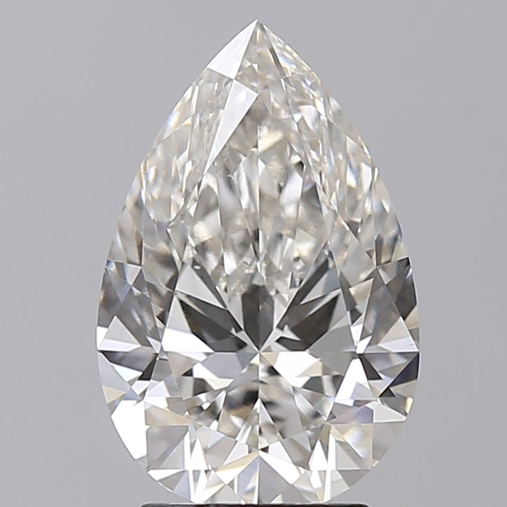 3.05 Carat Pear Cut Lab Grown Diamond VS1 G