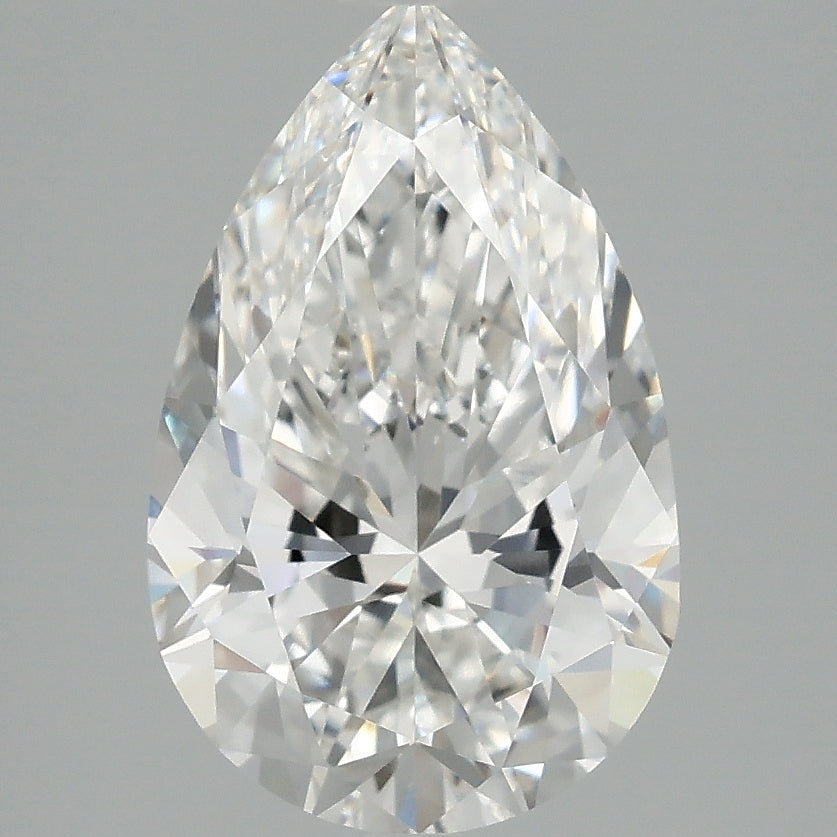 3.05 Carat Pear Lab Grown Diamond VVS1 E