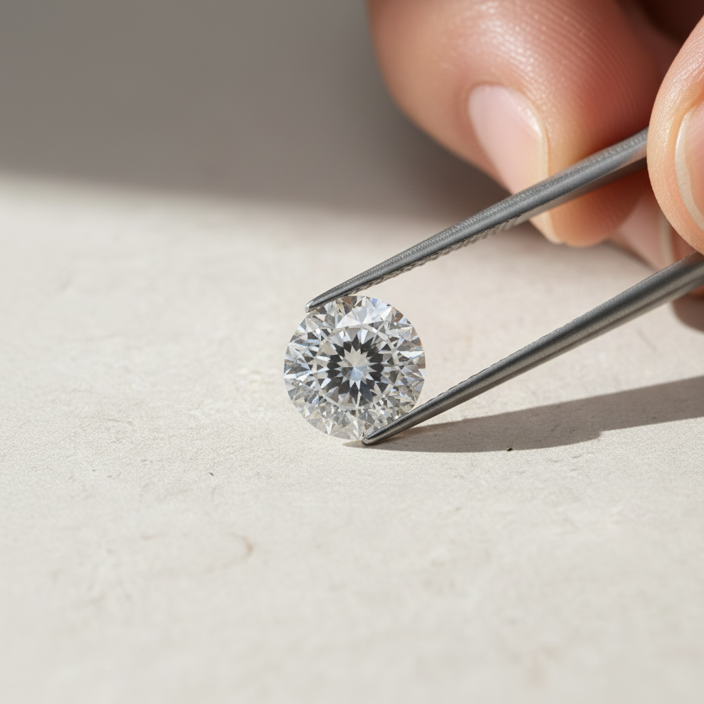 3.05 Carat Portuguese Cut Lab Grown Diamond, VVS2/D