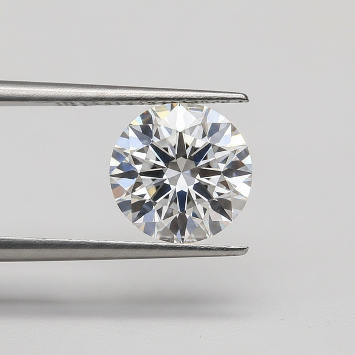 IGI Certified 3.05 Ct E Color VVS1 Round CVD Diamond with 9.31mm Diameter