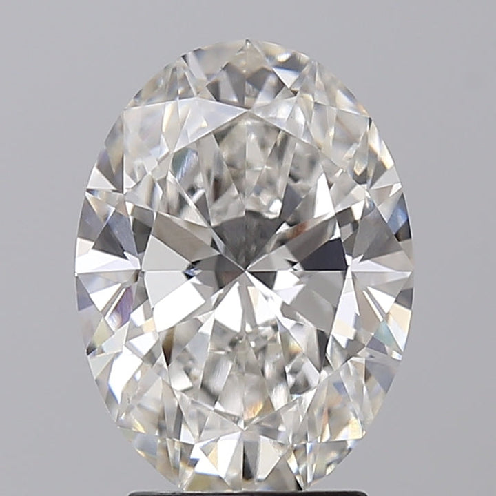 3.06 CT Oval Cut Lab-Grown Diamond, IGI Certified, G Color, VS1 Clarity