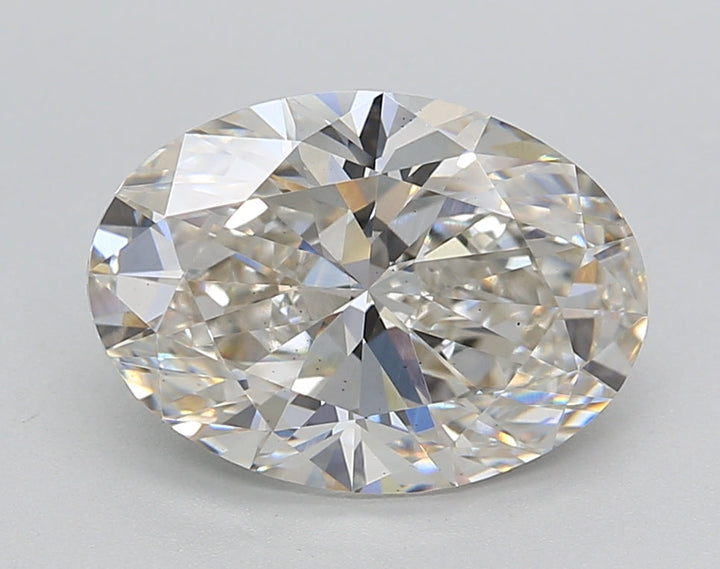 3.06 CT Oval Lab-Grown Diamond | H Color | VS2 Clarity | IGI Certified