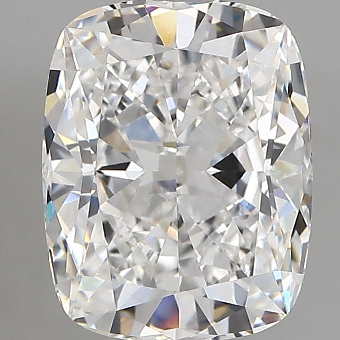 3.06 Carat Cushion Cut Lab Grown Diamond VVS1 D