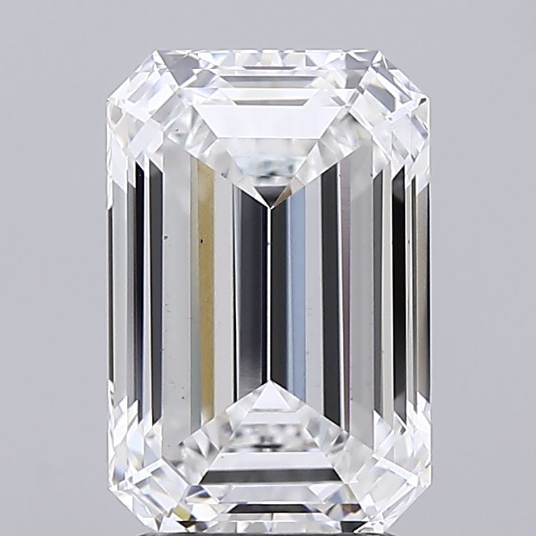 3.06 Carat Emerald Lab Grown Diamond VS1 E