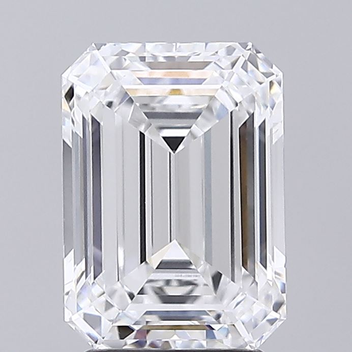 3.06 Carat Emerald Lab Grown Diamond VVS1 D