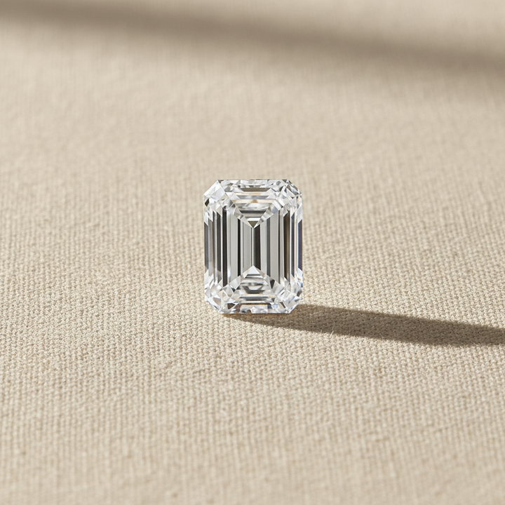3,06 Karat Smaragd im Labor gezüchteter Diamant, VVS1/D