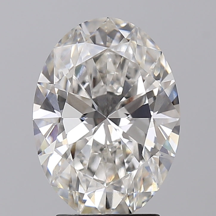 3,06 Karat ovaler, im Labor geschliffener Diamant VS1 G