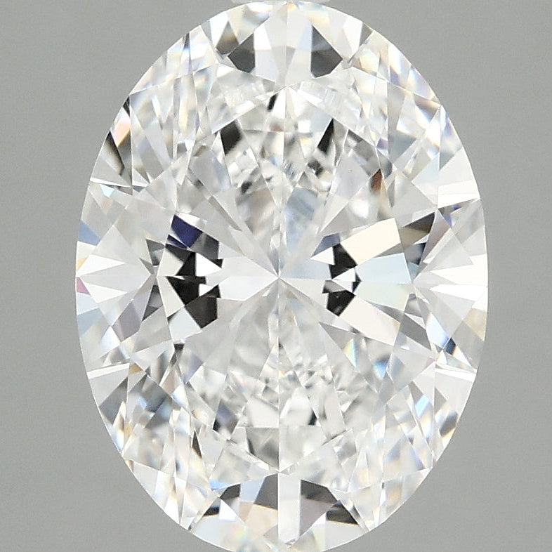 3.06 Carat Oval Cut Lab Grown Diamond VVS2 E