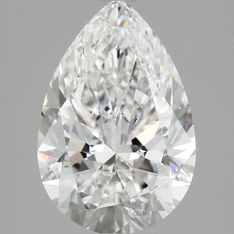 3.06 Carat Pear Lab Grown Diamond VVS1 E