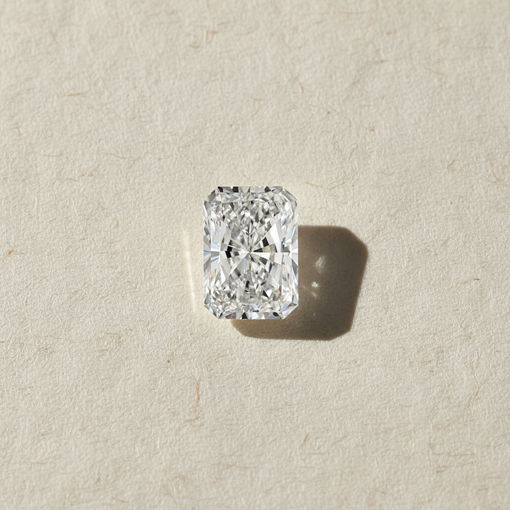 3.06 Carat Radiant Lab Grown Diamond, VS1/E