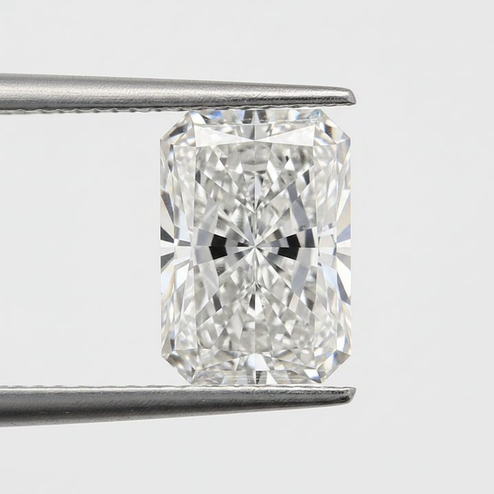 3.06 Carat Radiant Lab Grown Diamond, VS1/E