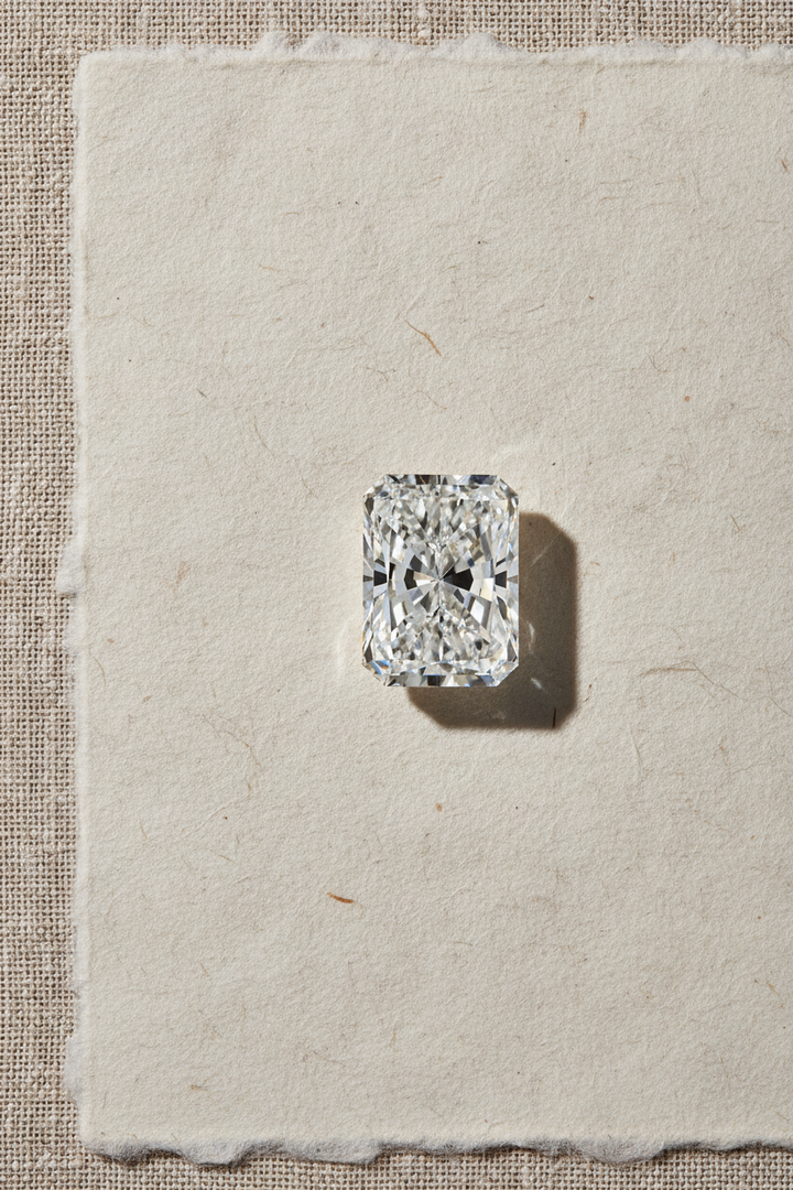 3.06 Carat Radiant Lab Grown Diamond, VS2/D