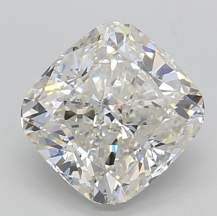 3.07 Carat Cushion Cut Lab Grown Diamond VS2 G