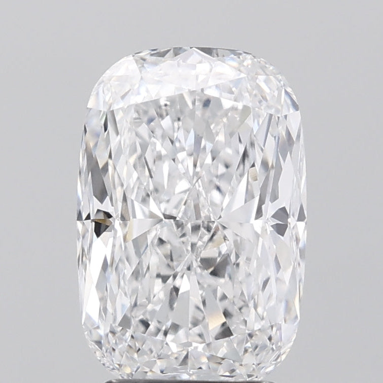 3.07 Carat Cushion Cut Lab Grown Diamond VVS1D