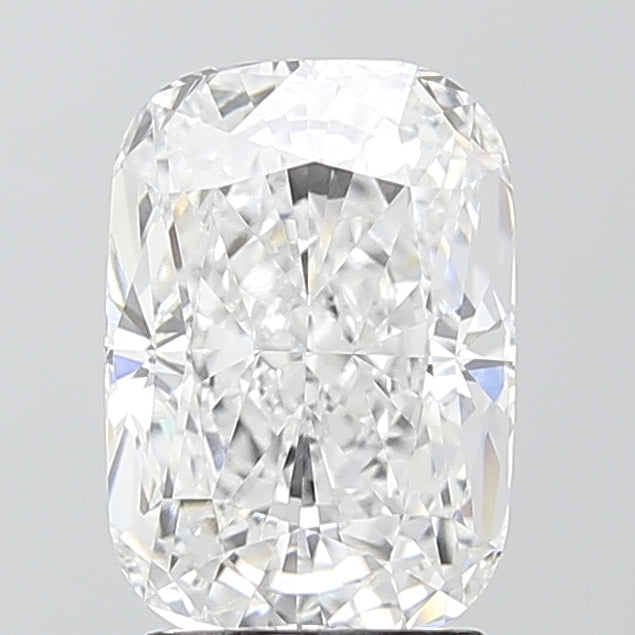 3.07 Carat Cushion Cut Lab Grown Diamond VVS1 D