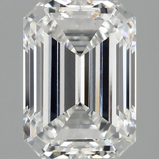 Diamant cultivé en laboratoire taille émeraude de 3,07 carats VS1 E
