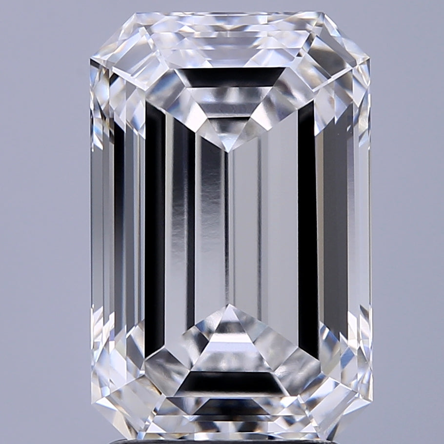 3.07 Carat Emerald Cut Lab Grown Diamond VVS1 D