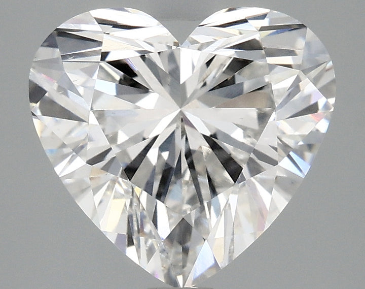 3,07 Karat herzförmiger, im Labor gezüchteter Diamant VS2E