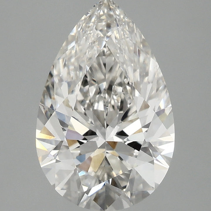 3.07 Carat Pear Lab Grown Diamond VS2 F