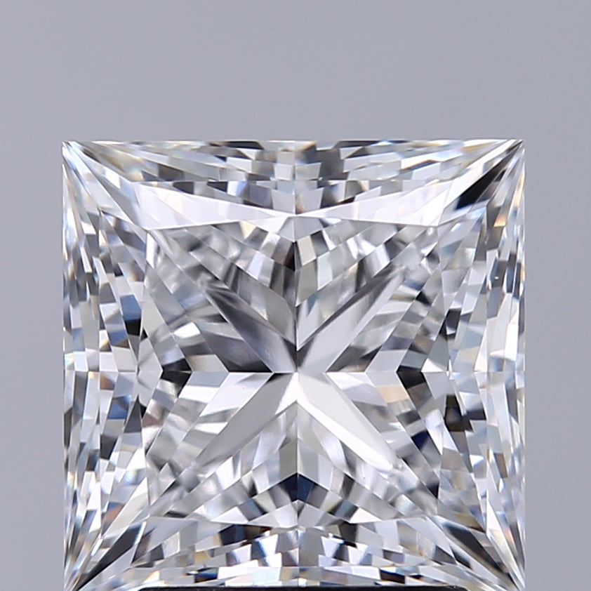 3.07 Carat Princess Cut Lab Grown Diamond VVS1D