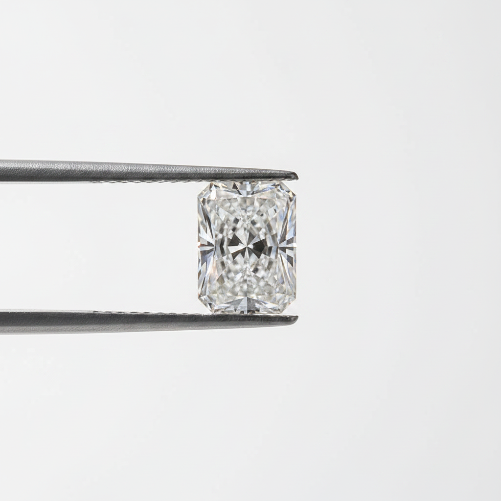 3,07 karaat stralend geslepen laboratoriumdiamant, VVS1/E
