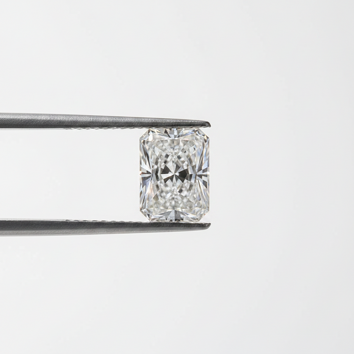 3,07 karaat stralend geslepen laboratoriumdiamant, VVS1/E