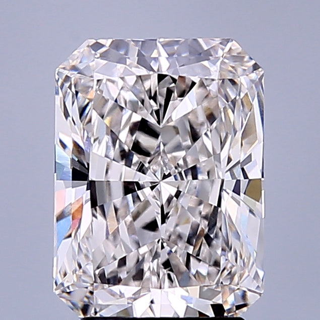 3.07 Carat Radiant Lab Grown Diamond VVS1 F