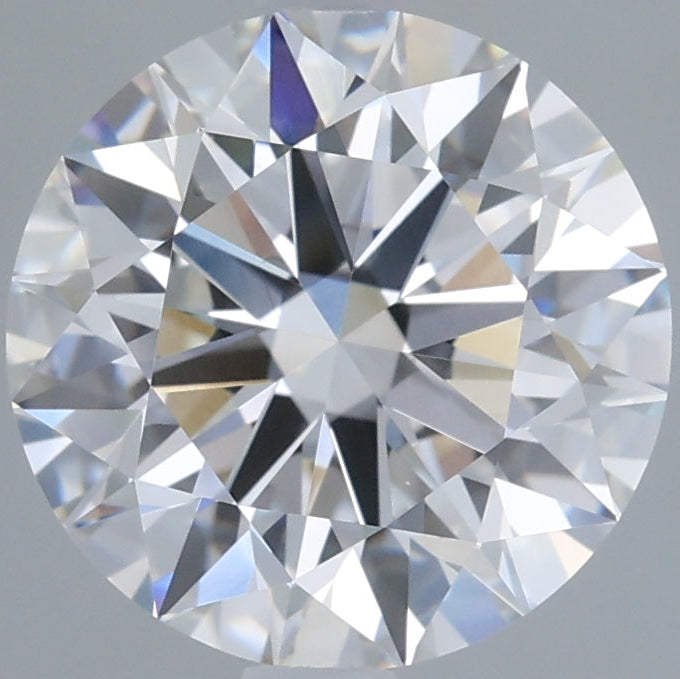 Diamante cultivado en laboratorio de talla redonda de 3,07 quilates VVS2 E