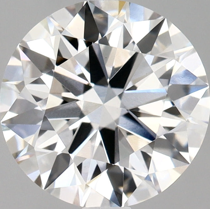 Diamante cultivado en laboratorio de talla redonda de 3,07 quilates VVS2 F