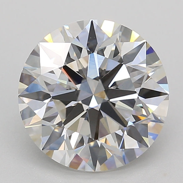 3.07 Carat Round Lab Grown Diamond VS1 H