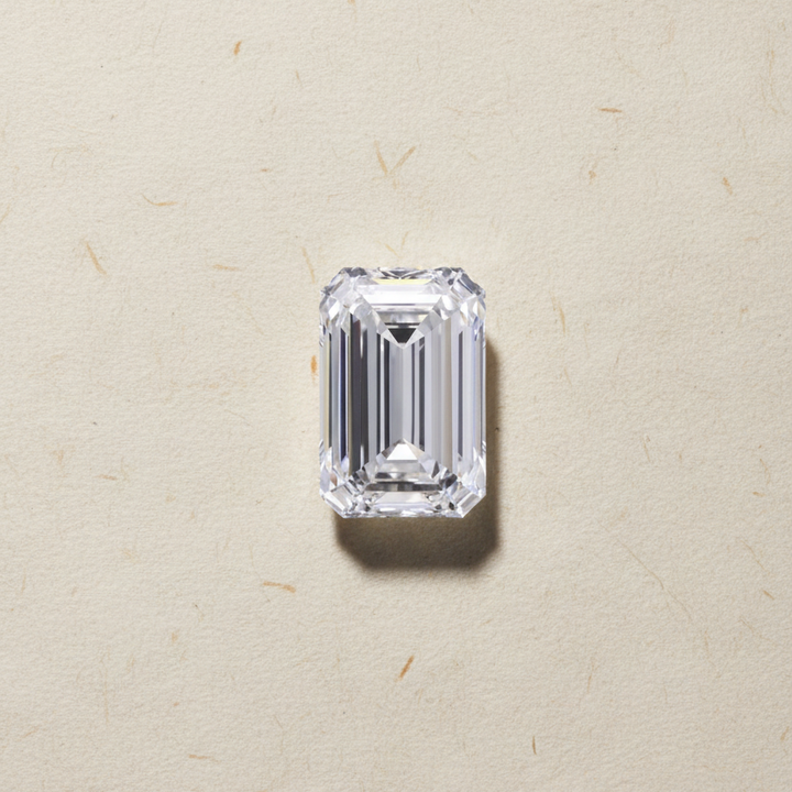 3,08 Karat Smaragd im Labor gezüchteter Diamant, VVS1/D