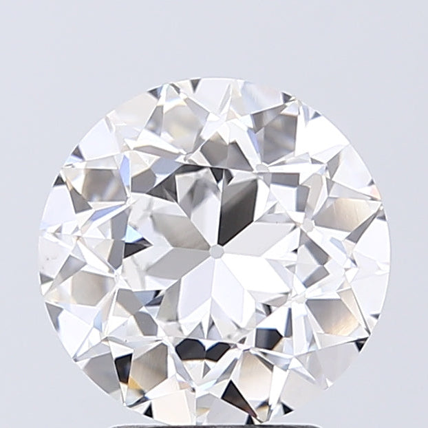 Diamant cultivé en laboratoire Eurocut de 3,08 carats VS1 F