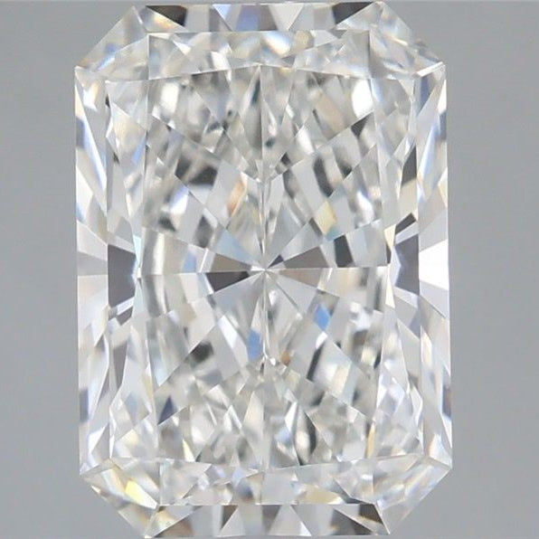 3.08 Carat Radiant Cut Lab Grown Diamond VVS1 F