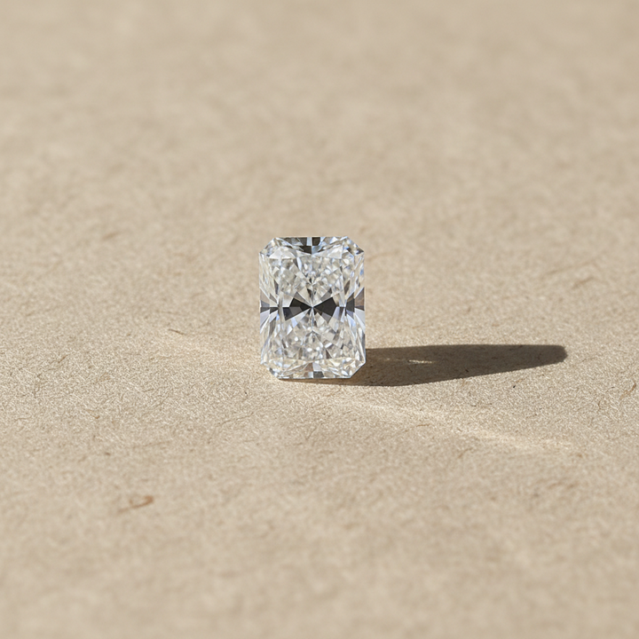 3.08 Carat Radiant Lab Grown Diamond, VS2/D