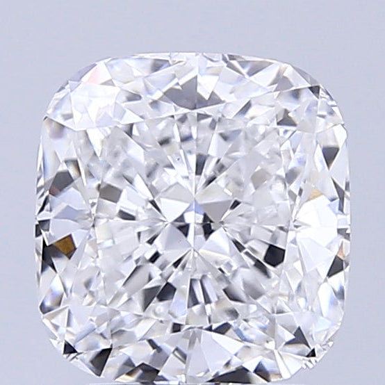 3,09 Karat kissengeschliffener, im Labor gezüchteter Diamant VS1 E