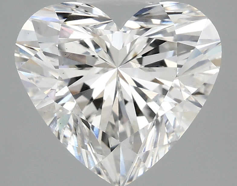 3.09 Carat Heart Cut Lab Grown Diamond VS2E