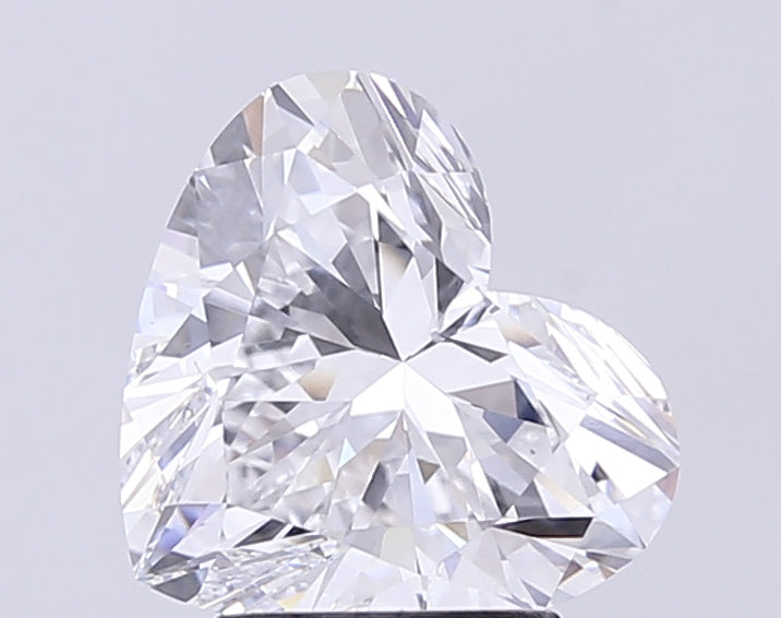 3.09 Carat Heart Cut Lab Grown Diamond VVS1D