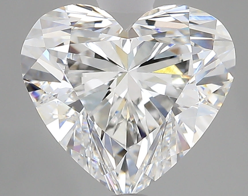3.09 Carat Heart Cut Lab Grown Diamond VVS2D