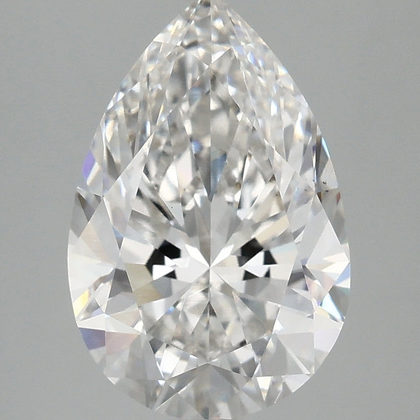 3.09 Carat Pear Lab Grown Diamond VS2 F